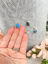 Load image into Gallery: Contempo Crystals - blue-flash-labradorite-necklace - Image 9