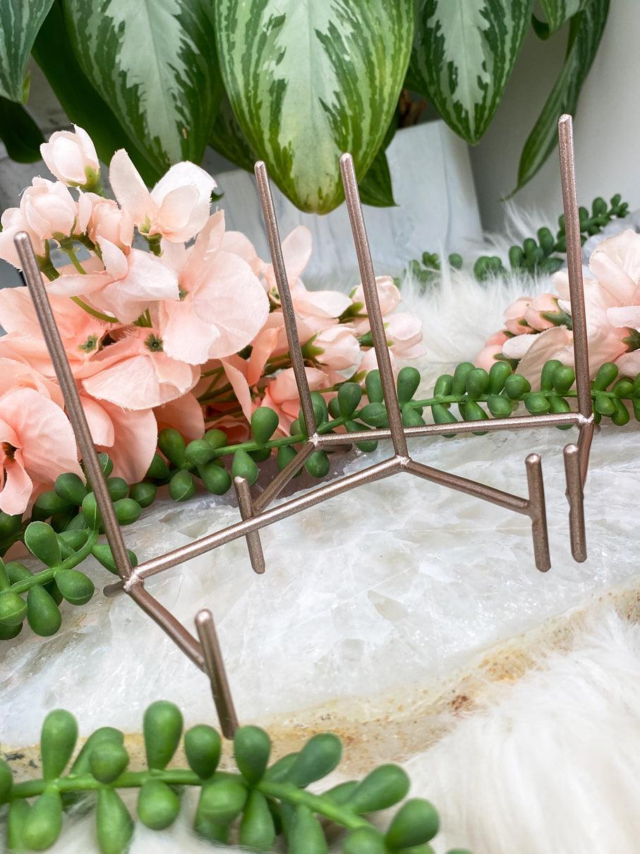 Metallic Stand Metallic Stands for Crystals - Silver, Gold, & Rose Gold – Contempo ...