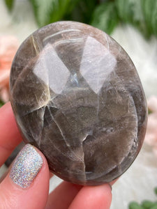 Contempo Crystals - brown-moonstone-palm-stone-with-flashv - Image 11