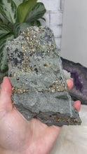 Load image into Gallery: Contempo Crystals - Canadian Pyrite in Slate Matrix Crystal Video - Image 2