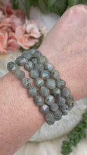 Load image into Gallery: Contempo Crystals - Diamond-Faceted-Labradorite-Bracelet-Video - Image 2