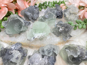 Contempo Crystals - chinese-green-fluorite-gray-calcite - Image 5