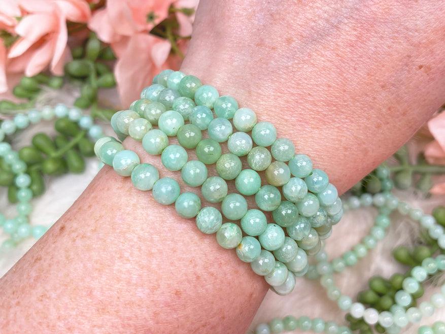    chrysoprase-bracelets