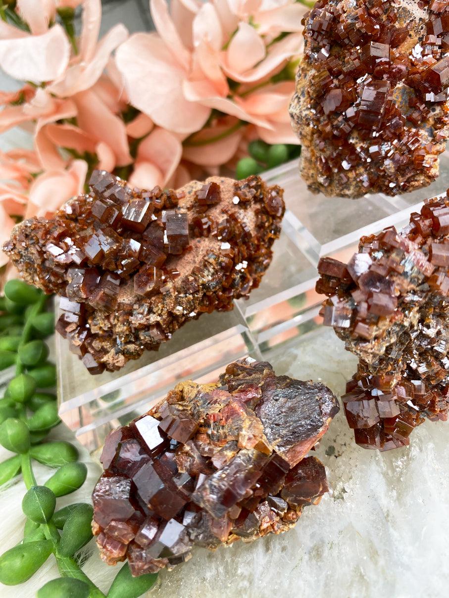 chunky-orange-vanadinite-clusters