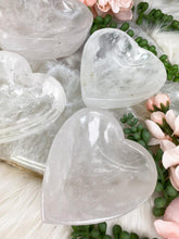 Load image into Gallery: Contempo Crystals - clear-quartz-heart-bowls-for-sale - Image 6
