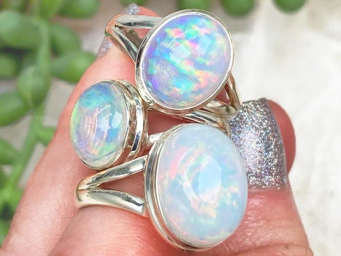     colorful-opal-oval-rings