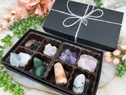 Crystals for Love, Strength & Happiness Set