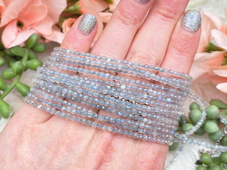 Contempo Crystals - delicate-faceted-labradorite-bracelet - Image 1