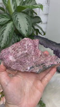 Load image into Gallery: Contempo Crystals - Gorgeous raw Brazil Rhodonite standing chunk video - Image 2