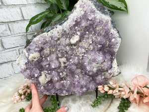 Contempo Crystals - extra-large-amethyst-calcite-cluster - Image 2