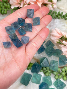 Contempo Crystals - extra-small-blue-fluorite-octahedron-crystals - Image 4