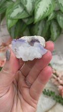 Load image into Gallery: Contempo Crystals - Purple-Fluorite-Spirit-Flower-Geode-Video - Image 2
