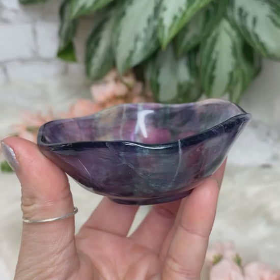 High quality fluorite bowl for face mask mixing ring dish video
