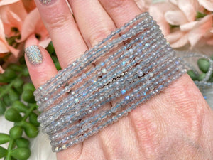 Contempo Crystals - faceted-gray-labradorite-bracelet - Image 2