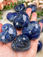 Load image into Gallery: Contempo Crystals - fat-blue-sodalite-hearts - Image 4