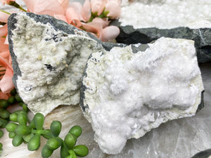 Contempo Crystals - fuzzy-white-okenite-cluster - Image 6