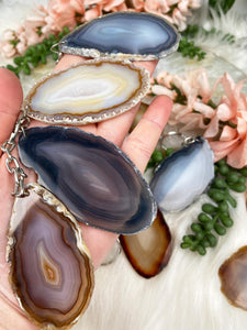 Contempo Crystals - Agate-Crystal-Keychain for sale - Image 2