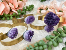 Load image into Gallery: Contempo Crystals - gold-metal-amethyst-cuff - Image 4