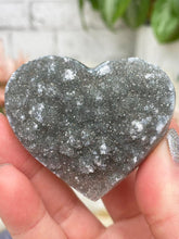 Load image into Gallery: Contempo Crystals - gray-quartz-druzy-heart - Image 12