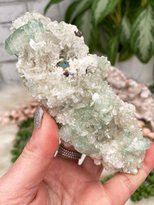 Contempo Crystals - green-apophyllite-on-micro-stilbite - Image 7