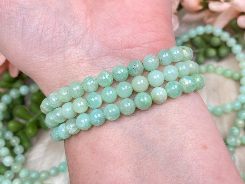 green-chrysoprase-bracelet-for-sale