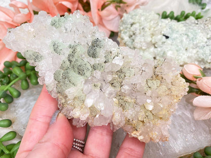 green-epidote-babingtonite-quartz