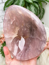 Load image into Gallery: Contempo Crystals - large-black-pink-rose-quartz-bowl - Image 10