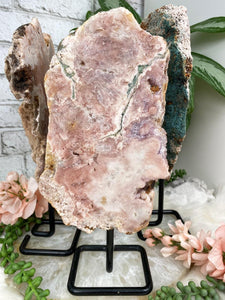 Contempo Crystals - large-pink-amethyst-on-stand - Image 7