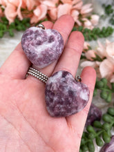 Load image into Gallery: Contempo Crystals - lepidolite-heart-pendant - Image 5