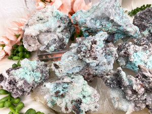 Contempo Crystals - light-blue-aurichalcite - Image 4