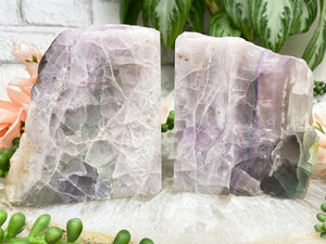 Contempo Crystals - light-fluorite-bookends - Image 5