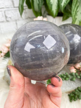 Load image into Gallery: Contempo Crystals - madagascar-blue-rose-quartz-sphere - Image 10