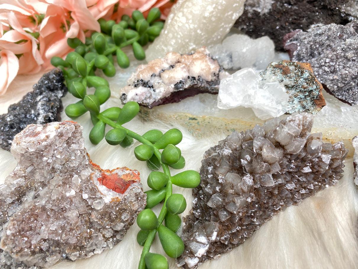 mexico-brown-calcite-clusters