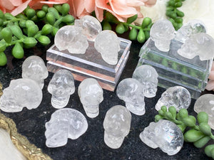 Contempo Crystals -    mini-clear-quartz-skull - Image 3
