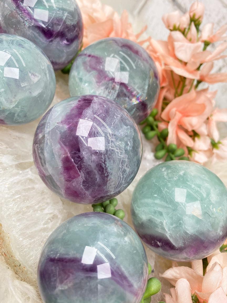 mint-green-purple-fluorite-sphere