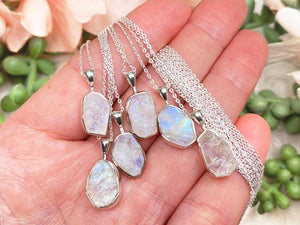 Contempo Crystals - sterling-silver-moonstone-necklaces - Image 1
