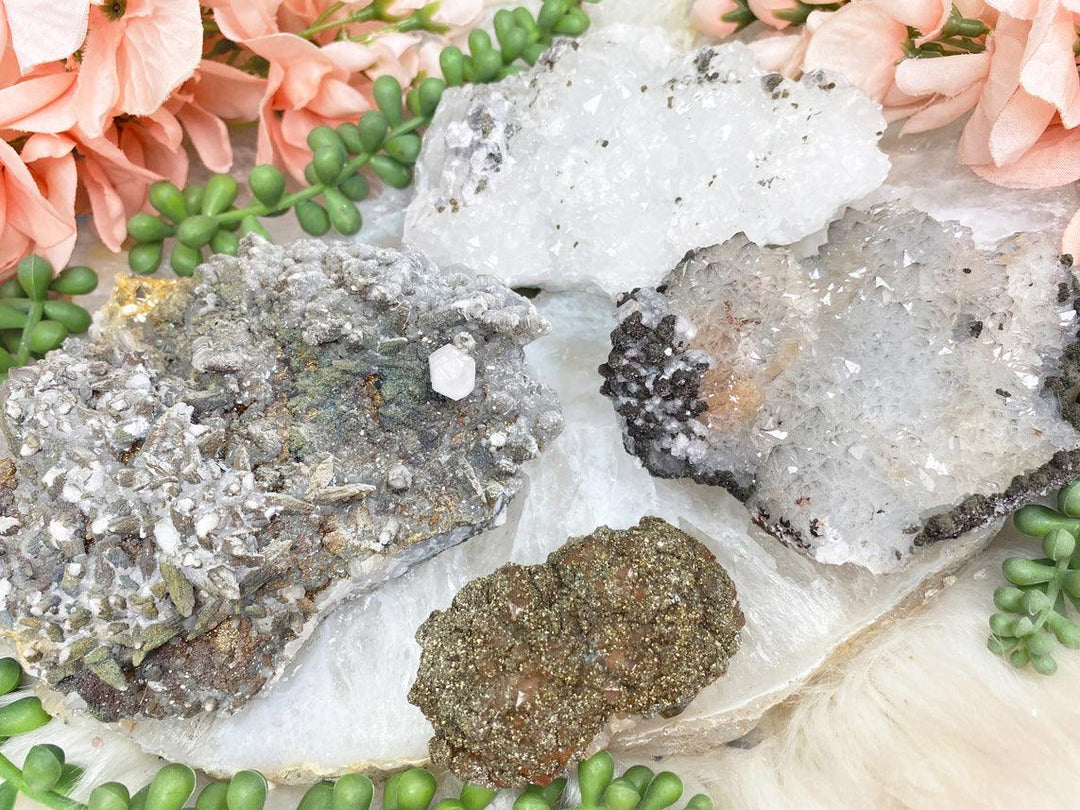 Contempo Crystals -    morocco-calcite-quartz-clusters - Image 1