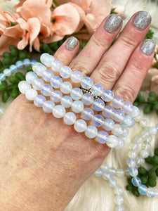 Contempo Crystals - opalite-beaded-bracelet - Image 6
