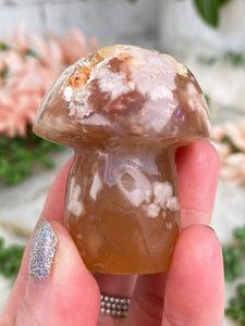 Contempo Crystals - orange-flower-agate-mushroom - Image 10