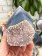 Load image into Gallery: Contempo Crystals - pastel-amethyst-gray-agate-point - Image 16