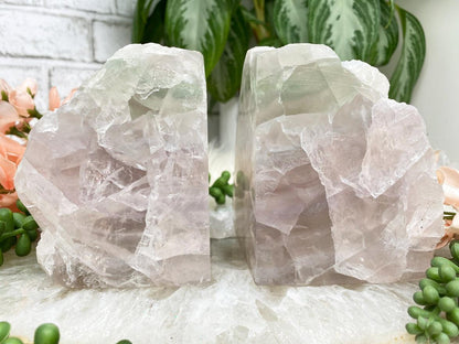 pastel-fluorite-bookends