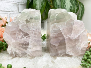 Contempo Crystals - pastel-fluorite-bookends - Image 3