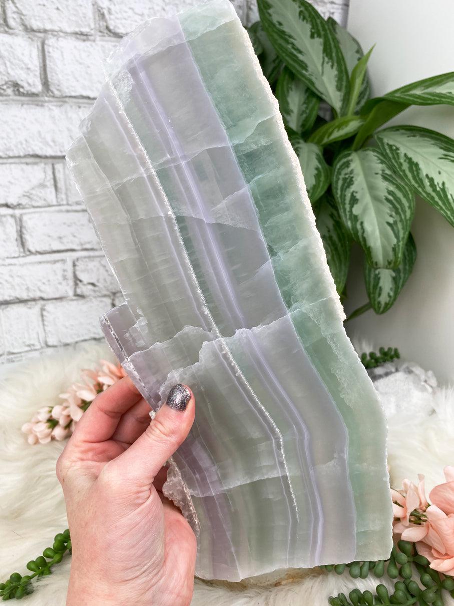 Large Green Fluorite on sale Slab