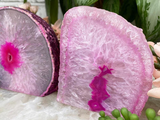    pink-dyed-quartz-candle-holder