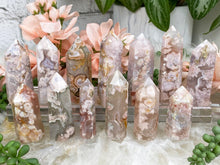 Load image into Gallery: Contempo Crystals - pink-flower-agate-points - Image 4