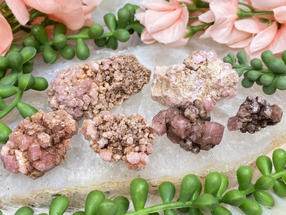 pink-garnet-clusters