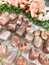 Load image into Gallery: Contempo Crystals - pink-moonstone-sunstone-tumbles - Image 8