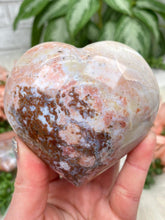 Load image into Gallery: Contempo Crystals - pink-red-yellow-ocean-jasper-heart - Image 8