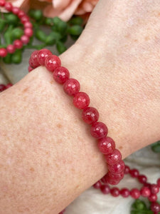 Contempo Crystals - pink-rhodonite-bracelet - Image 2