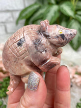 Load image into Gallery: Contempo Crystals - pink-soapstone-armadillo - Image 13